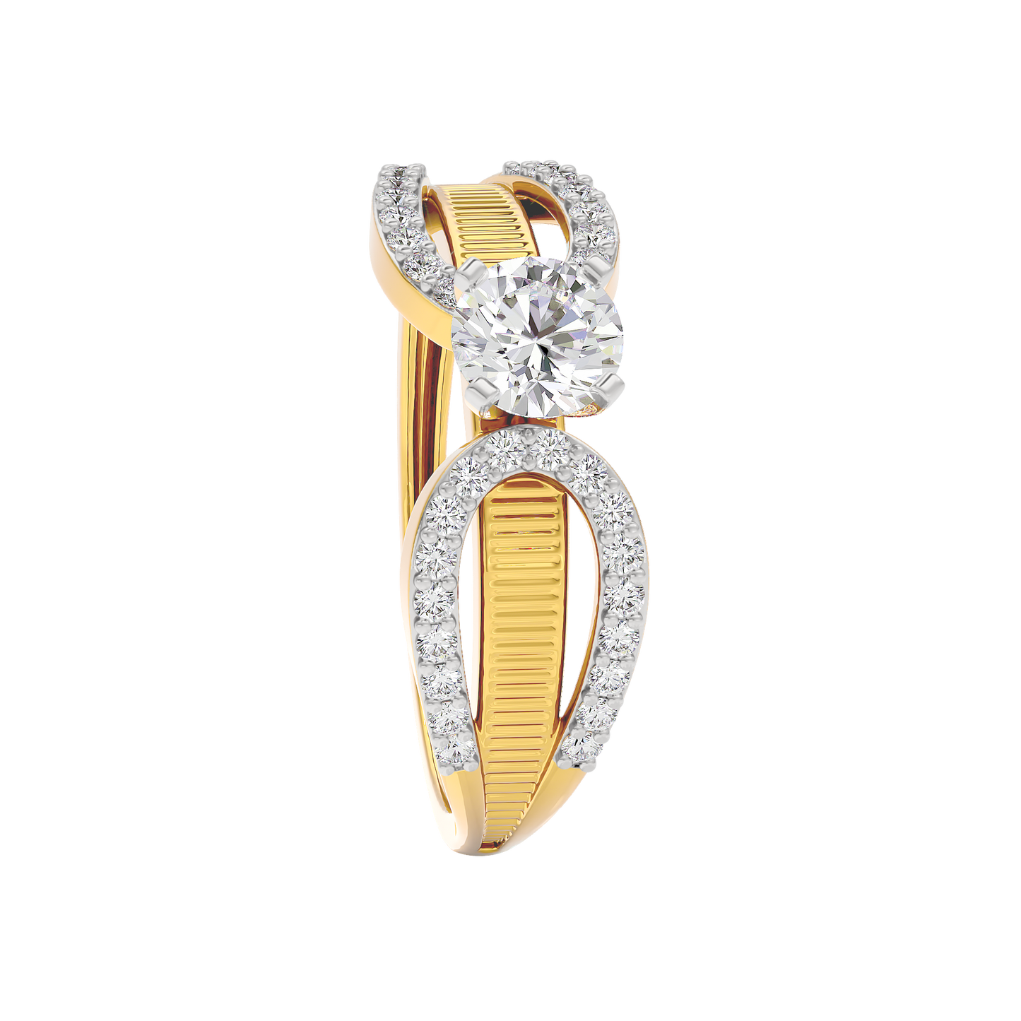 Eos Diamond Solitaire Ring