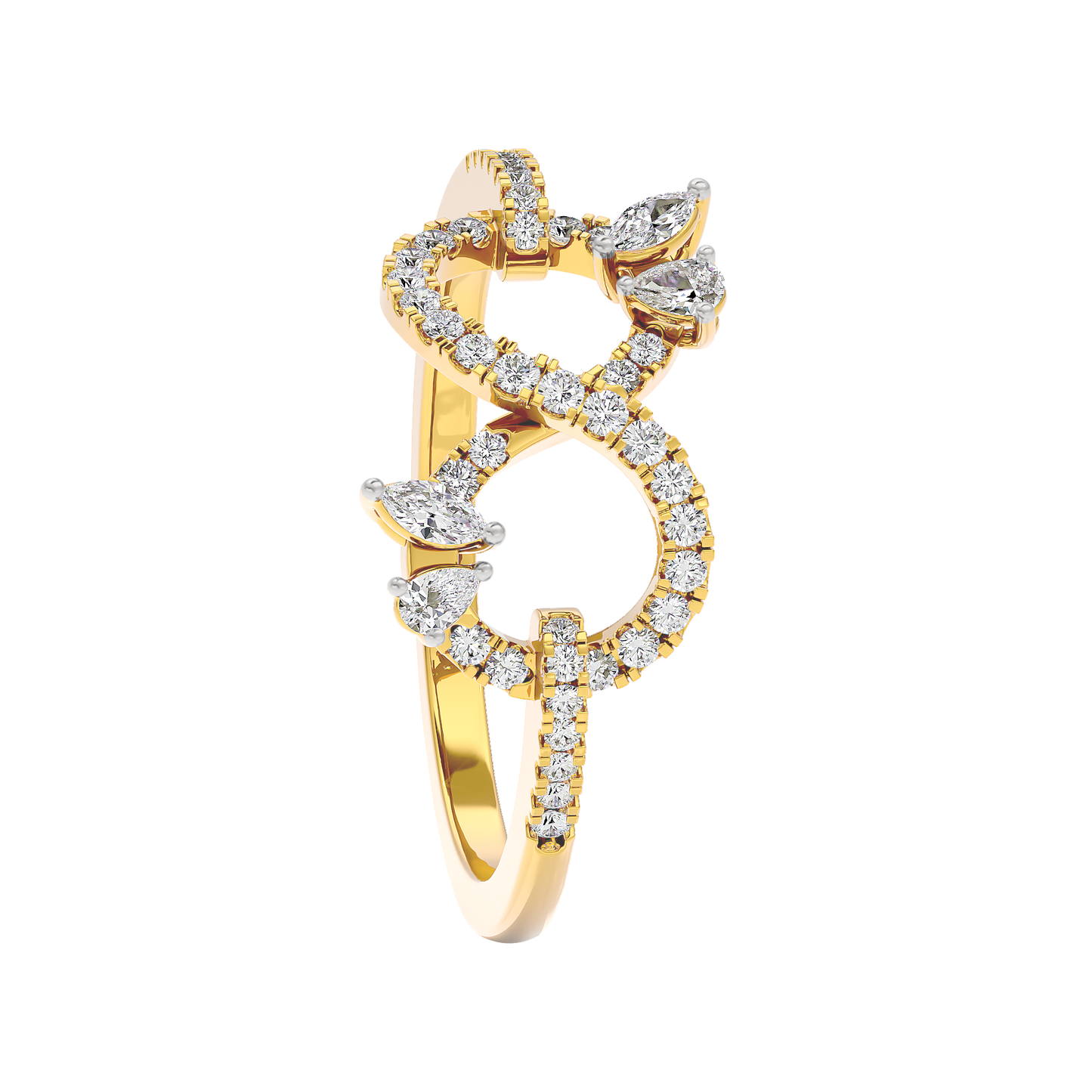 Leda Diamond Ring