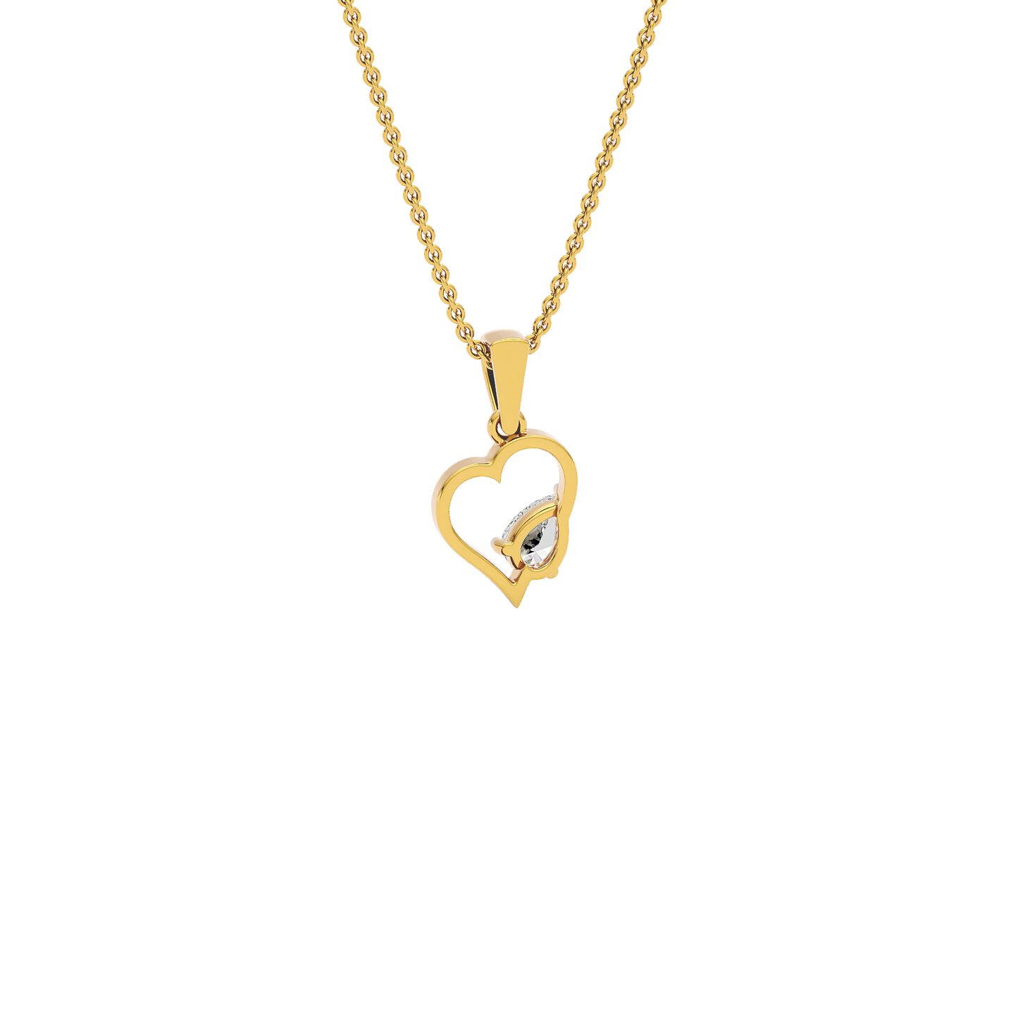 Solara Kiss Diamond Pendant