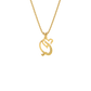 Queen ‘Q’ Diamond Pendant