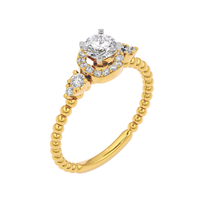 Rhea Diamond Solitaire Ring