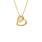 Iris Charm Diamond Pendant