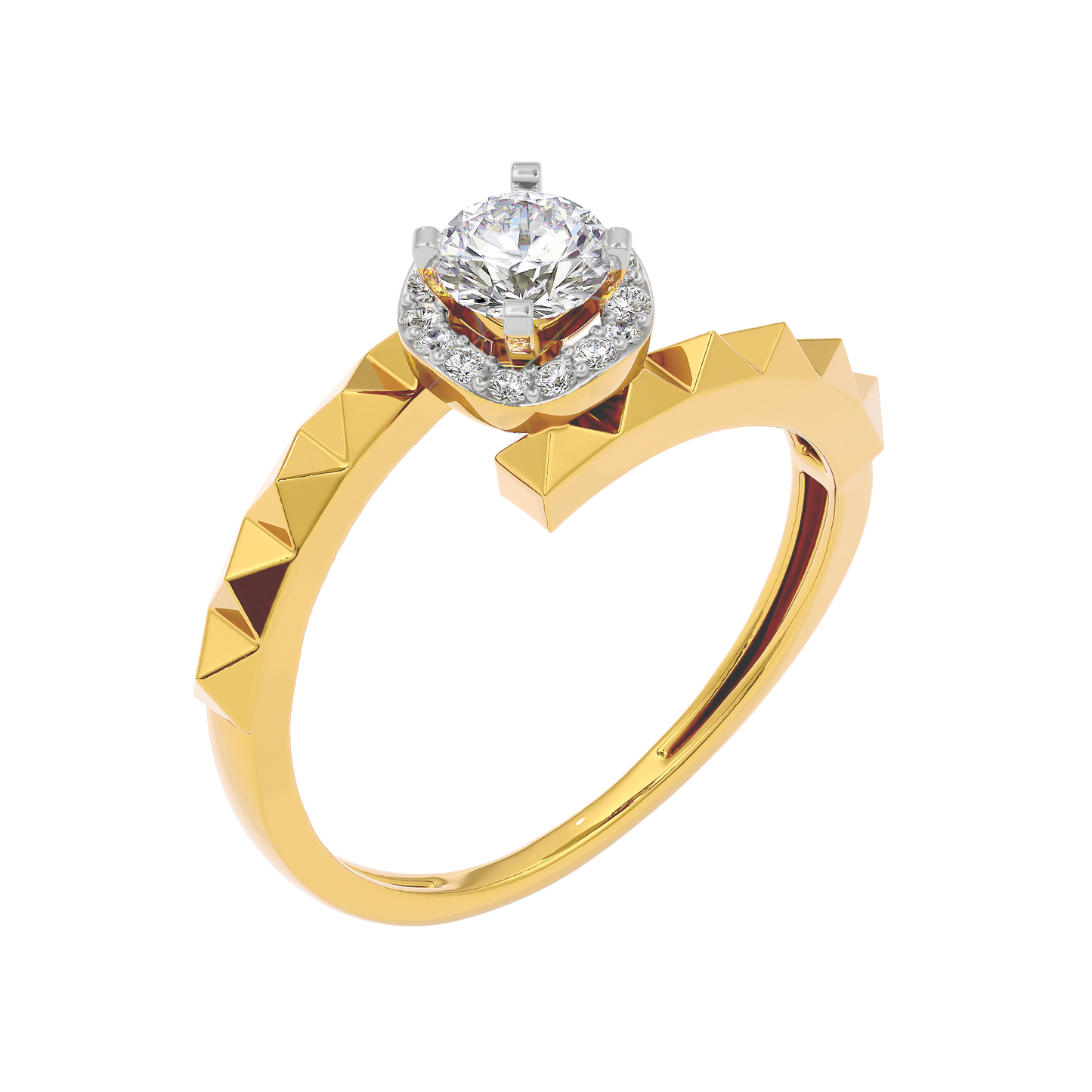 Eleni Diamond Solitaire Ring