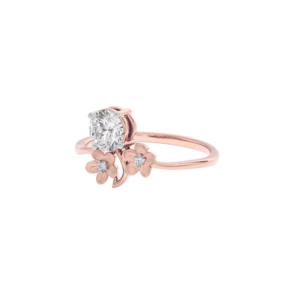 Pristine Glow Diamond Ring 18 KT / Rose Gold / 22