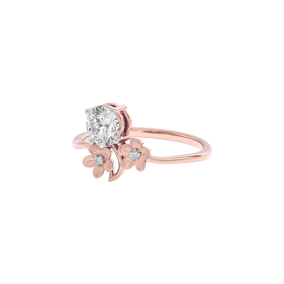Pristine Glow Diamond Ring 18 KT / Rose Gold / 22