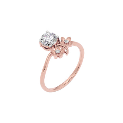 Pristine Glow Diamond Ring 18 KT / Rose Gold / 22