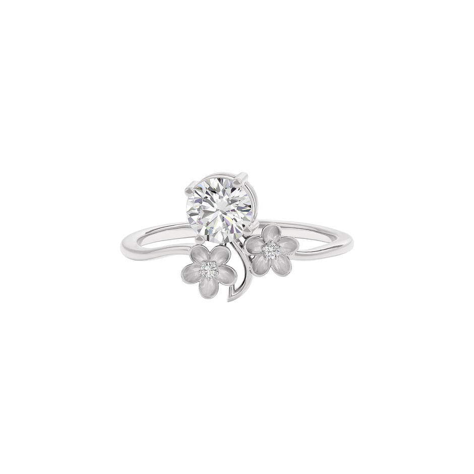 Pristine Glow Diamond Ring 18 KT / White Gold / 22