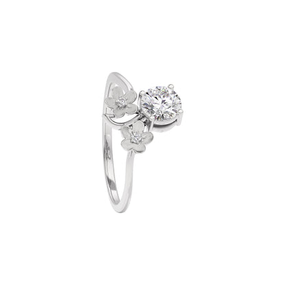 Pristine Glow Diamond Ring 18 KT / White Gold / 22