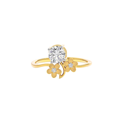 Pristine Glow Diamond Ring 18 KT / Yellow Gold / 22