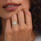 Tuned to You Diamond Engagement Ring
