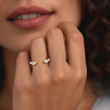 Creative Imprint Diamond Ring
