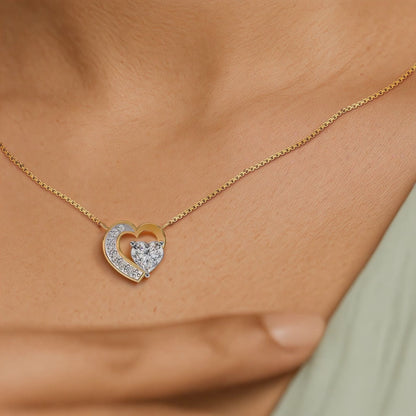 Wink of Love Diamond Chain Necklace