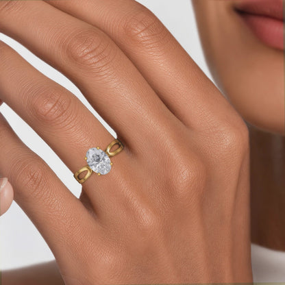 Luxe Serenity Diamond Ring