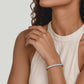 Infinity Glow Diamond Tennis Bracelet