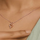 Golden Serenade Diamond Pendant