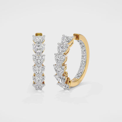 Silken Whisper Diamond Earrings