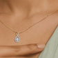Serene Symphony Diamond Pendant