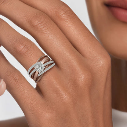 Celestial Glow Diamond Ring
