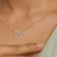 To The Infinite Diamond Chain Necklace