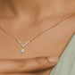 Moonkissed Drop Diamond Chain Necklace