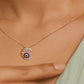 Luna Aura Evil Eye Diamond Pendant