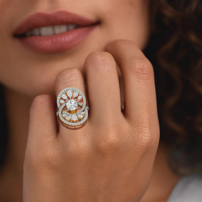 Celestial Serenity Diamond Ring