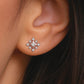 Radiant Quad Diamond Earrings