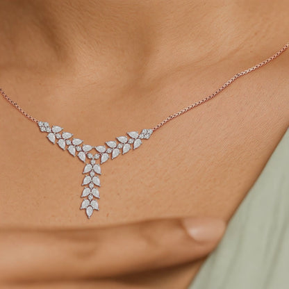 Vinefall Diamond Chain Necklace