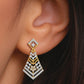 Luxe Angles Diamond Dangler Earrings