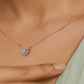 Cupid's Glow Diamond Chain Necklace