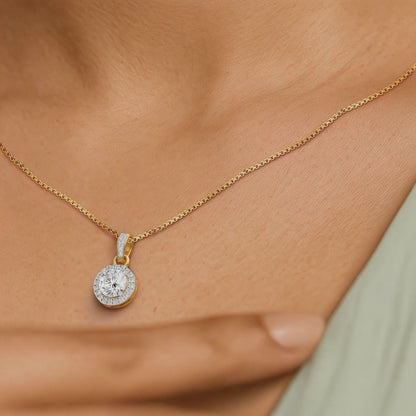 Eternal Classic Round Diamond Pendant