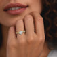 Heart's Champion Diamond Engagement Ring