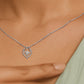 Lace Wing Diamond Pendant