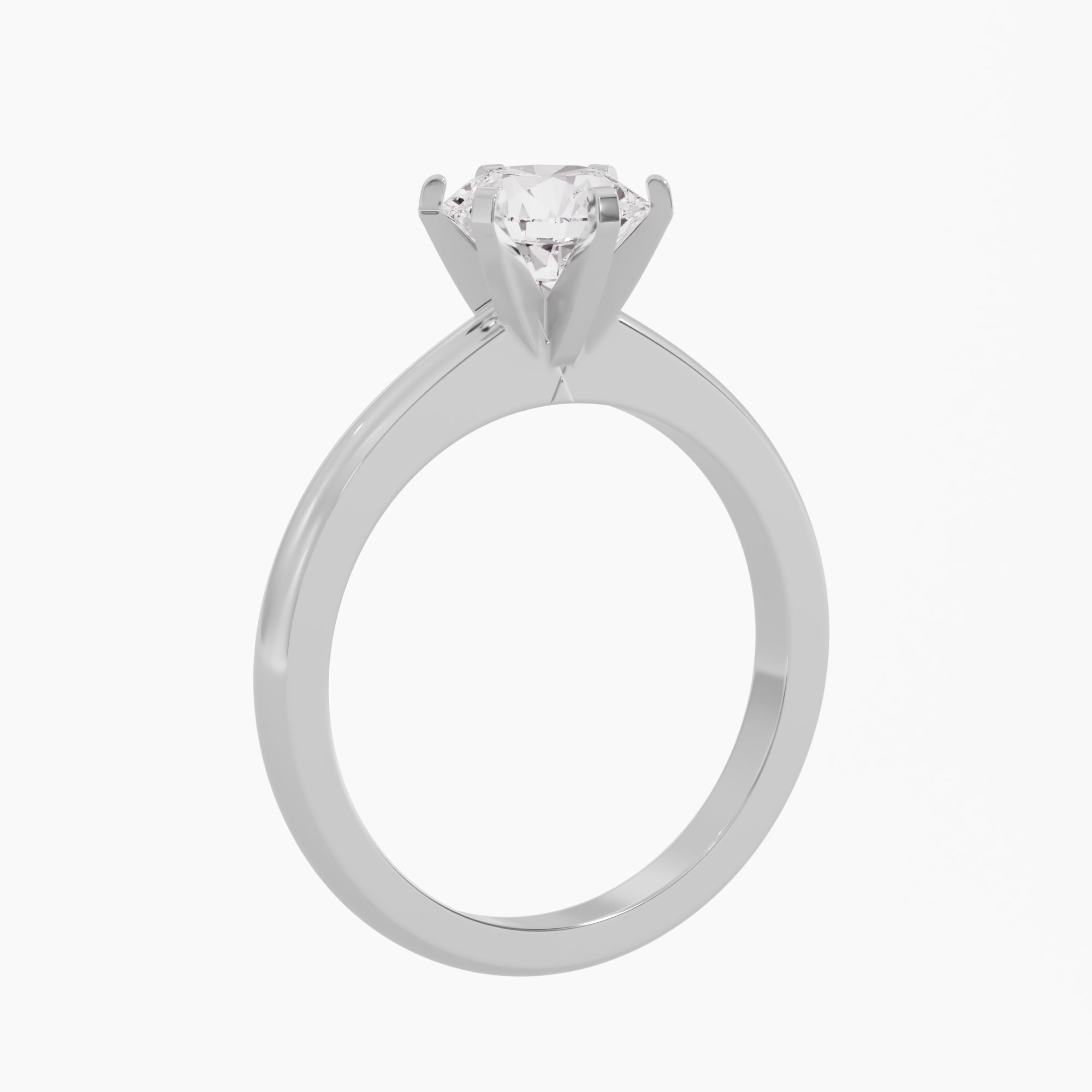Princess Crown Diamond Ring