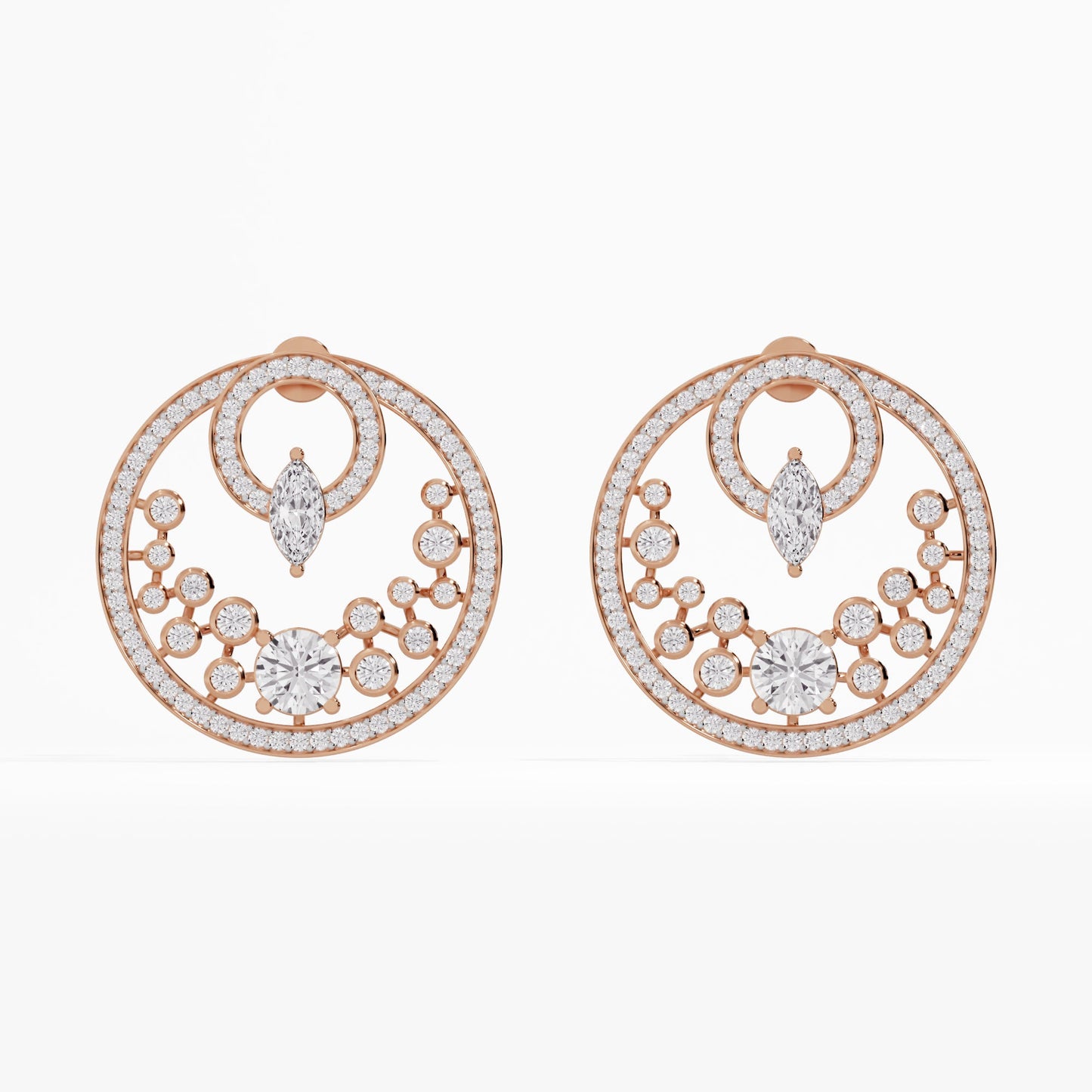 Celestial Classic Diamond Symphony Earrings