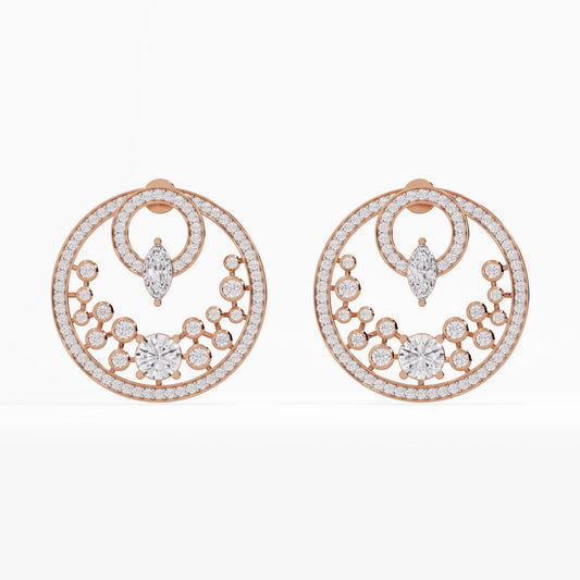 Celestial Classic Diamond Symphony Earrings