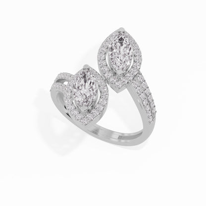 Heavenly Horizon Diamond Ring