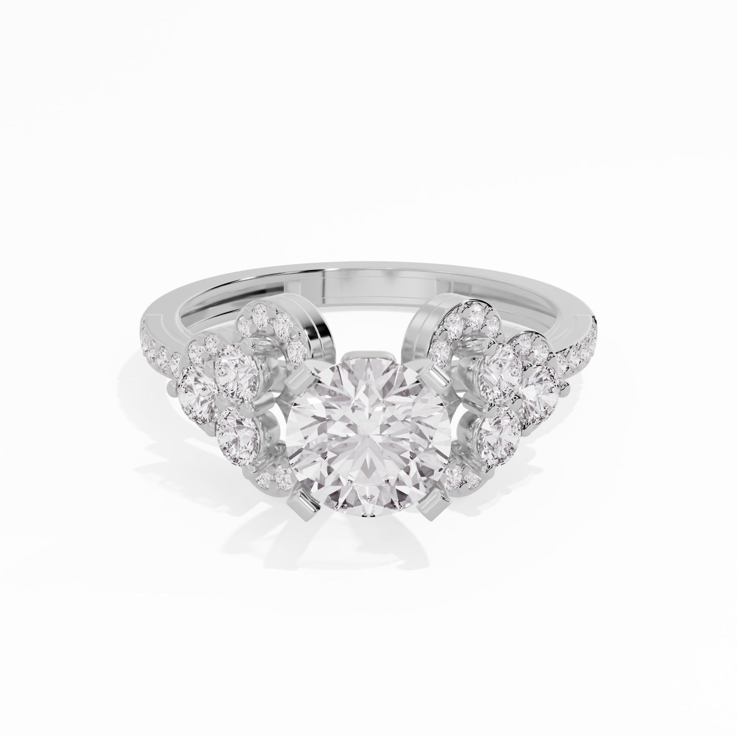 Vintage Romance Diamond Ring