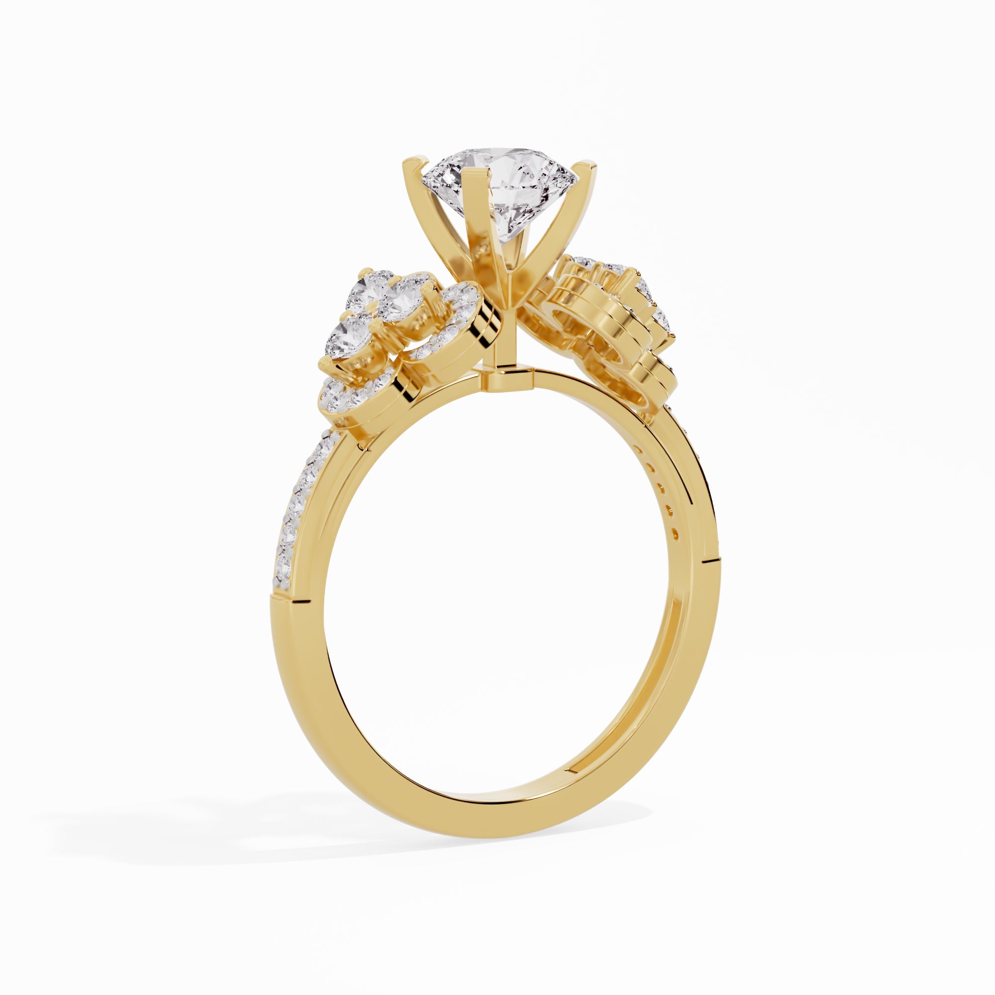 Vintage Romance Diamond Ring