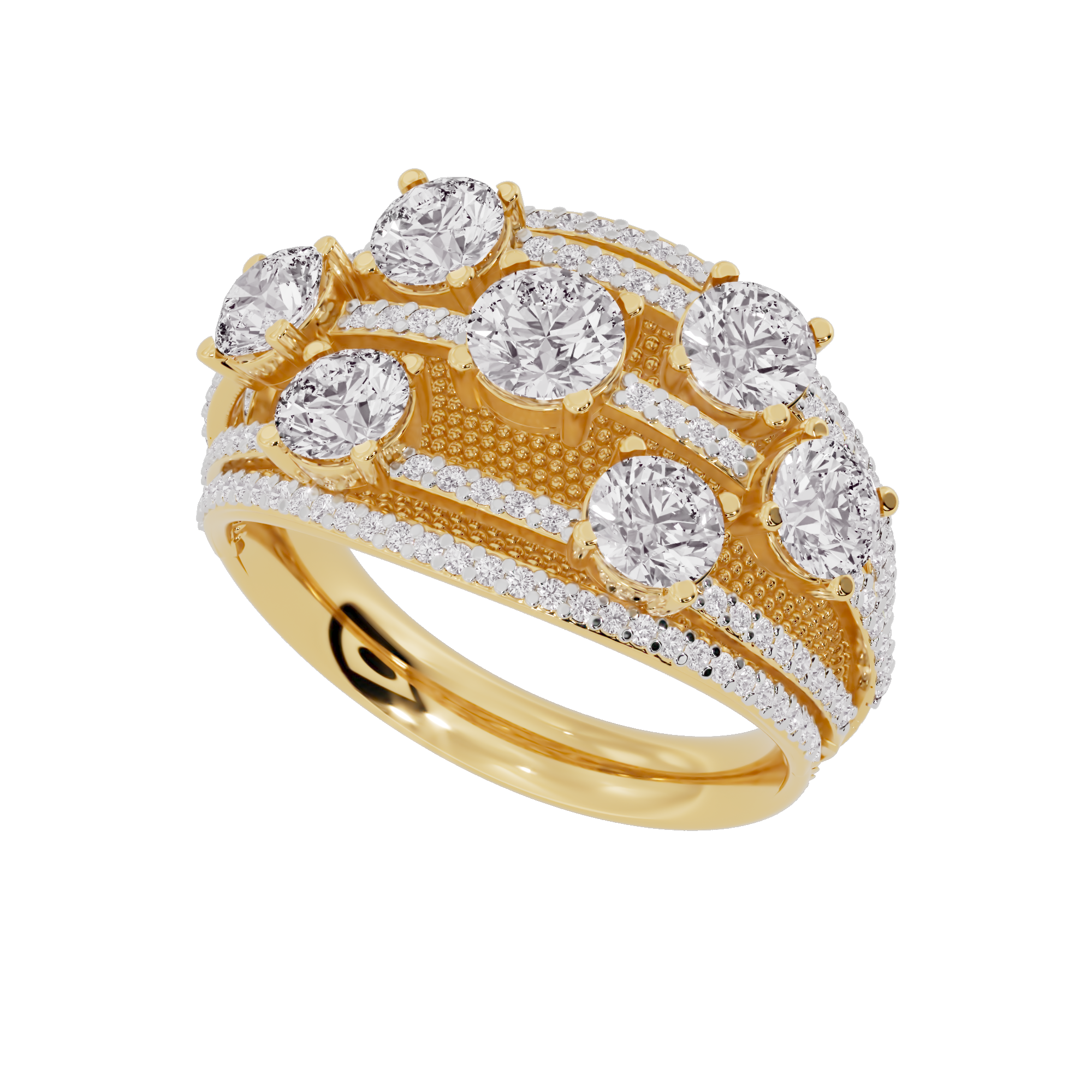 Celestial Solace Diamond Ring