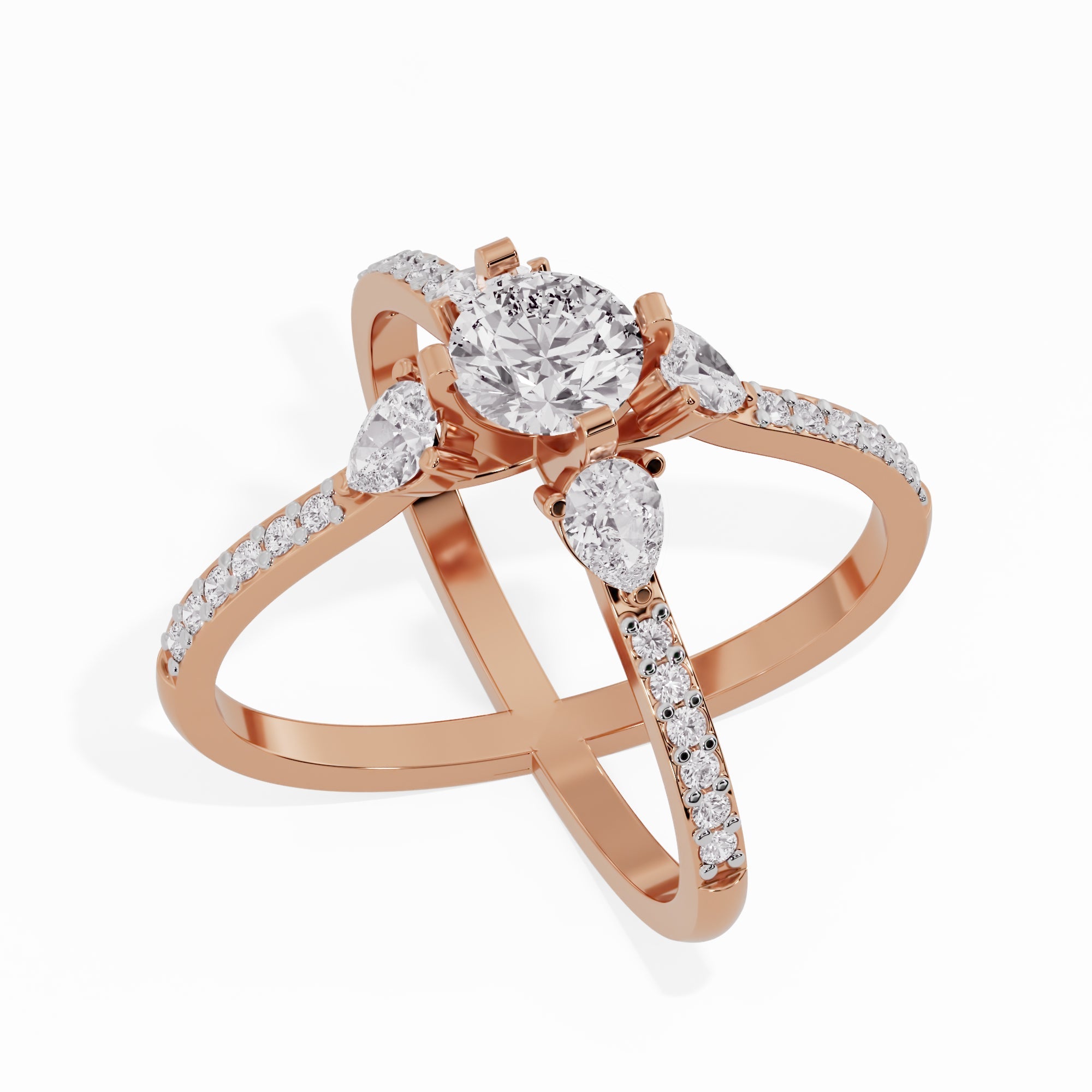 Purity Spark Diamond Ring