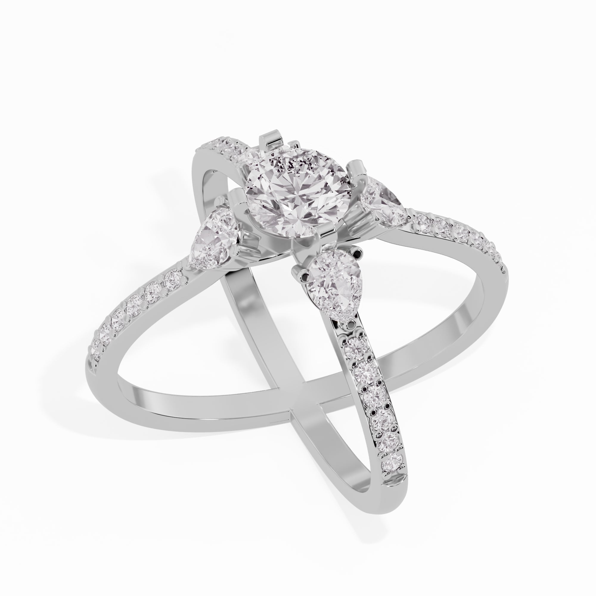 Purity Spark Diamond Ring