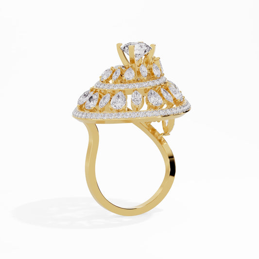 Majestic Mirage Diamond Ring