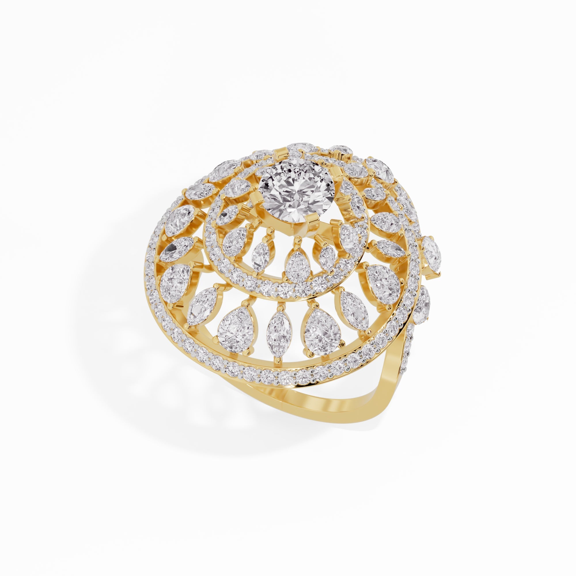 Majestic Mirage Diamond Ring