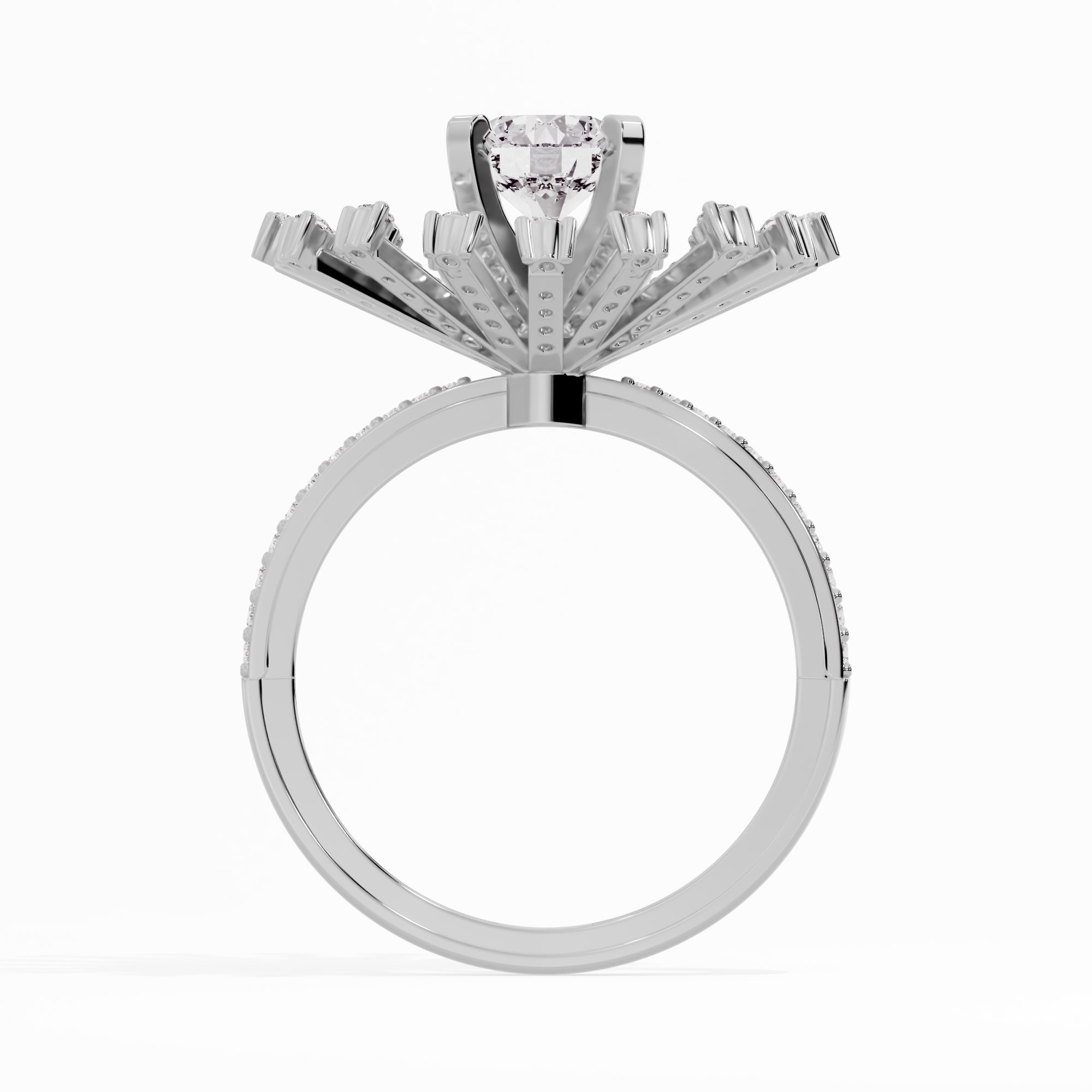 Seraphic Radiance Diamond Ring