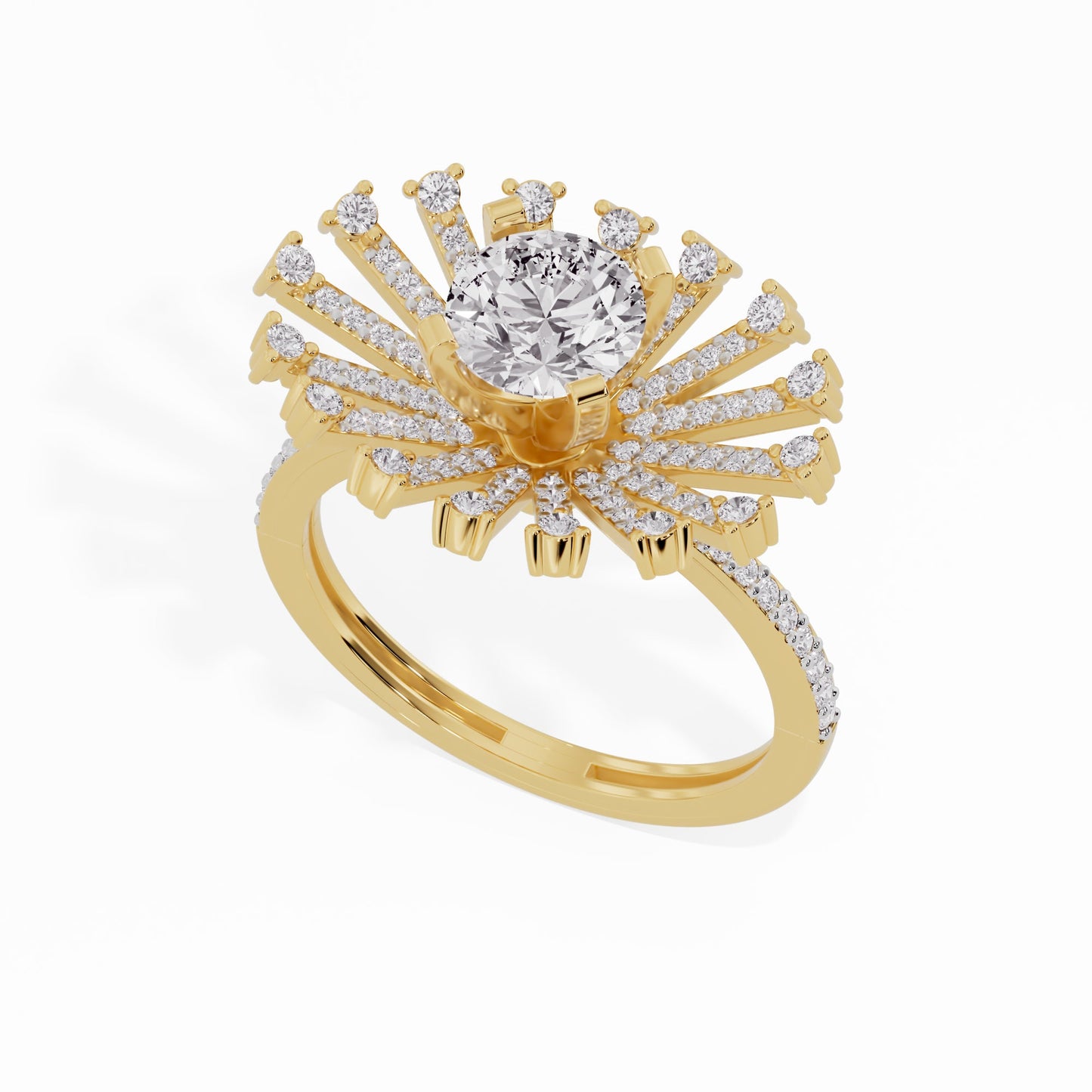 Seraphic Radiance Diamond Ring