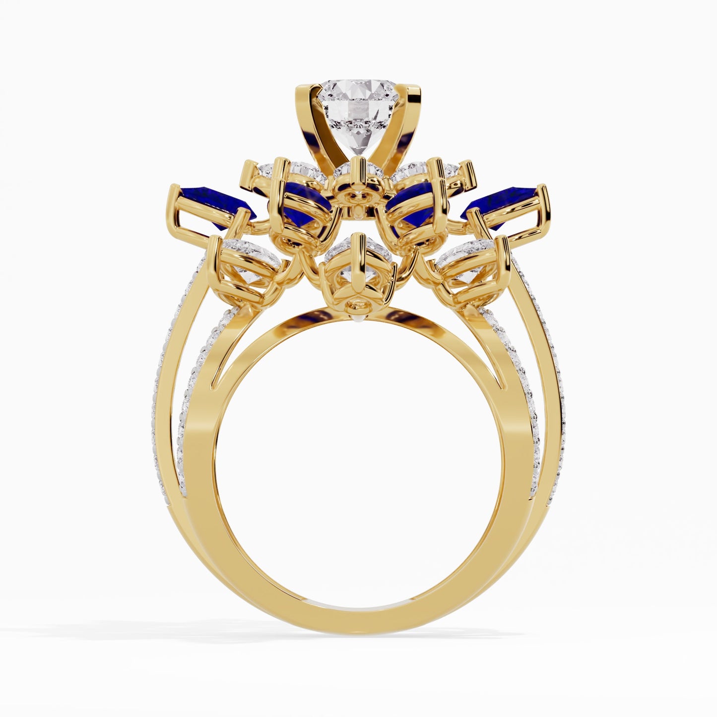 Celestial Captivation Diamond Ring