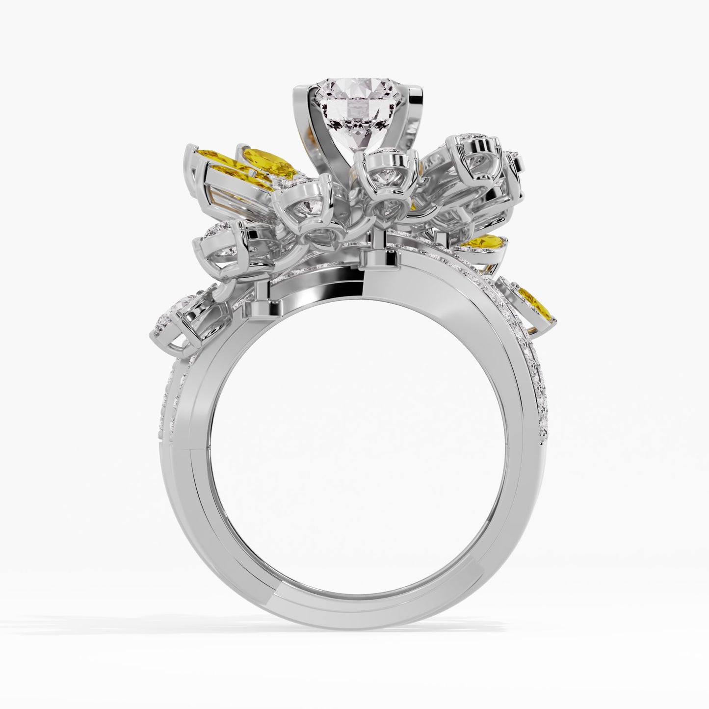 Opulent Opus Diamond Ring