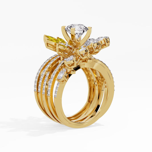 Opulent Opus Diamond Ring