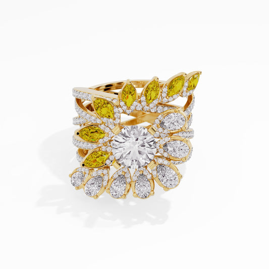 Opulent Opus Diamond Ring